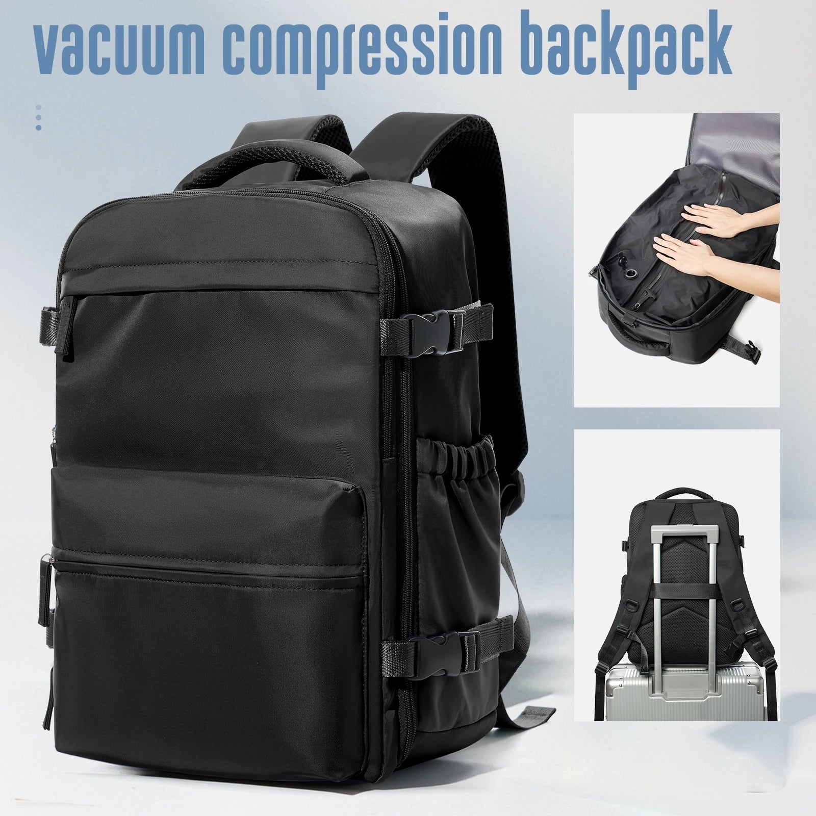 Vacuum Backpack Travel Bag