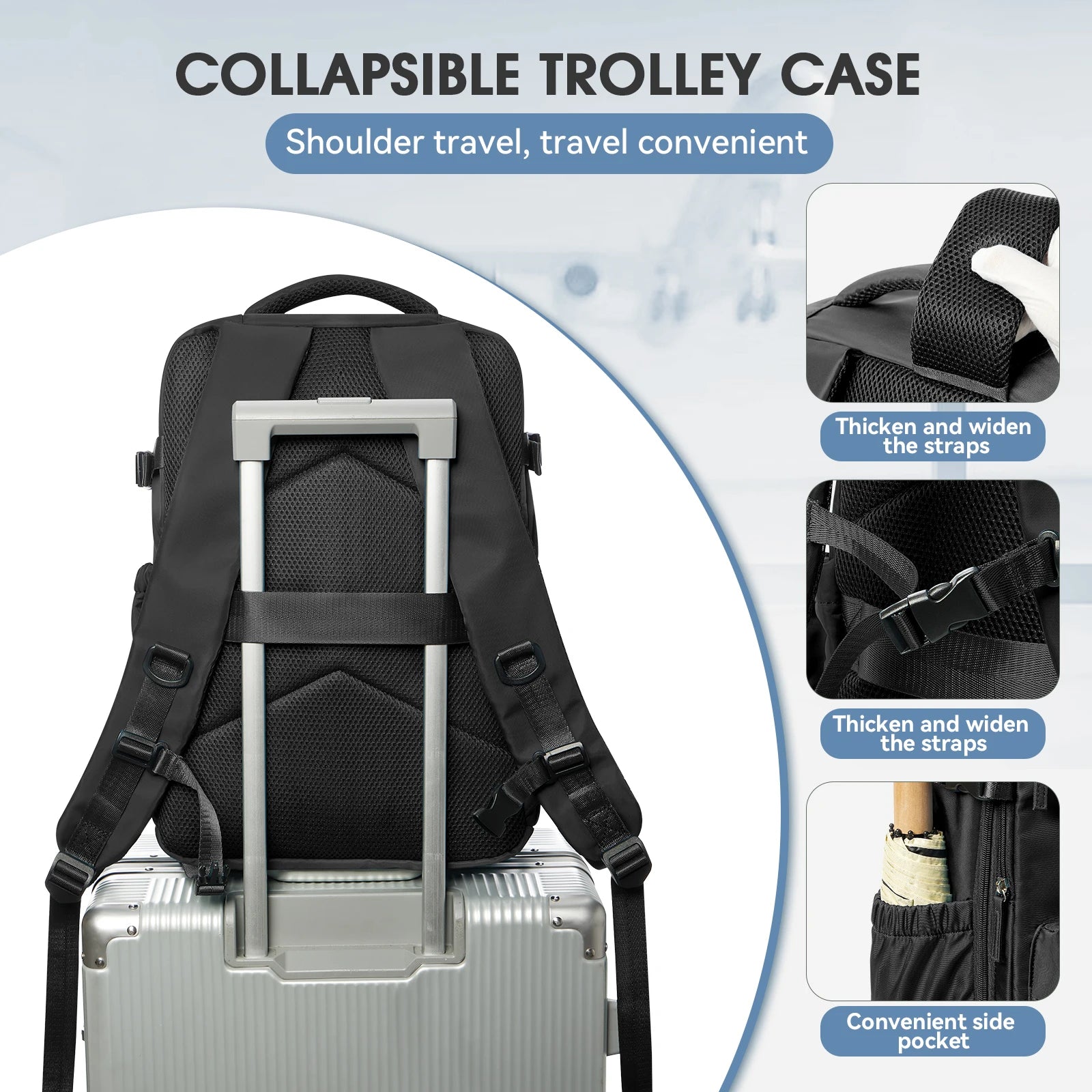 Vacuum Backpack Travel Bag